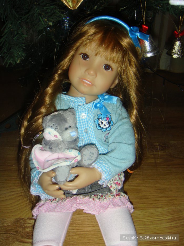 Галинка (Эвита). Единственная кукла kidz and cats с таким молдом. Часть1
