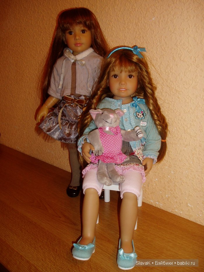 Галинка (Эвита). Единственная кукла kidz and cats с таким молдом. Часть2