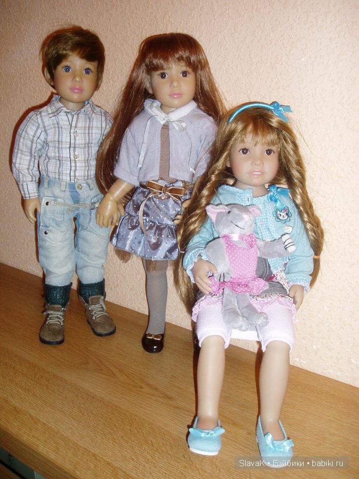 Галинка (Эвита). Единственная кукла kidz and cats с таким молдом. Часть2