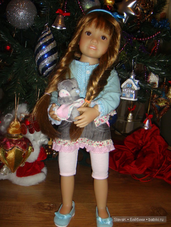 Галинка (Эвита). Единственная кукла kidz and cats с таким молдом. Часть1