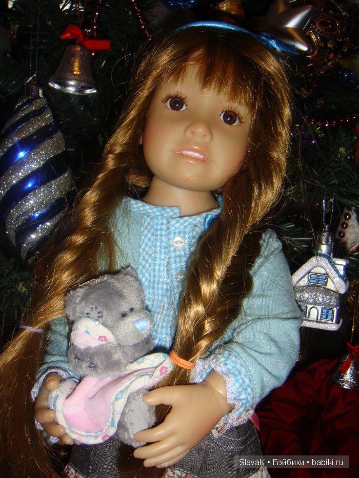 Галинка (Эвита). Единственная кукла kidz and cats с таким молдом. Часть1