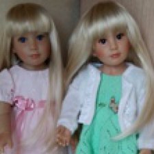 Две Камиллы разных лет. Куклы Kidz and cats