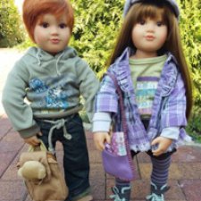 Как же здорово встретить друга! В главных ролях куколки kidz n cats.