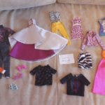 Лот одежды и обуви для Барби и Кена