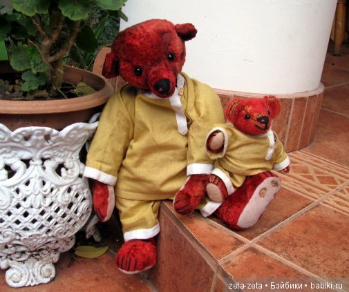 Мои творческие вдохновения на заданную тему. Тема: "Мишка-тедди Альфонсо от Steiff"