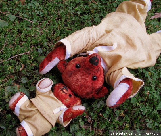 Мои творческие вдохновения на заданную тему. Тема: "Мишка-тедди Альфонсо от Steiff"