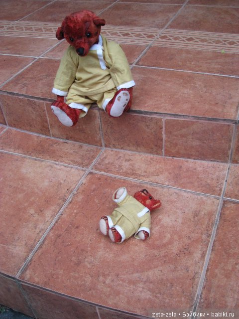 Мои творческие вдохновения на заданную тему. Тема: "Мишка-тедди Альфонсо от Steiff"