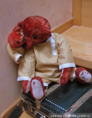 Мои творческие вдохновения на заданную тему. Тема: "Мишка-тедди Альфонсо от Steiff"