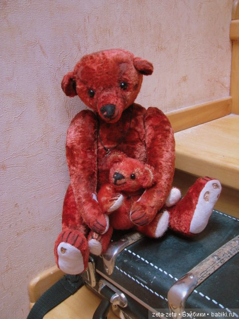 Мои творческие вдохновения на заданную тему. Тема: "Мишка-тедди Альфонсо от Steiff"