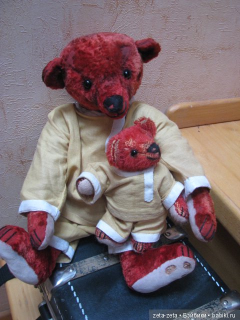 Мои творческие вдохновения на заданную тему. Тема: "Мишка-тедди Альфонсо от Steiff"
