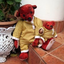 Мои творческие вдохновения на заданную тему. Тема: "Мишка-тедди Альфонсо от Steiff"