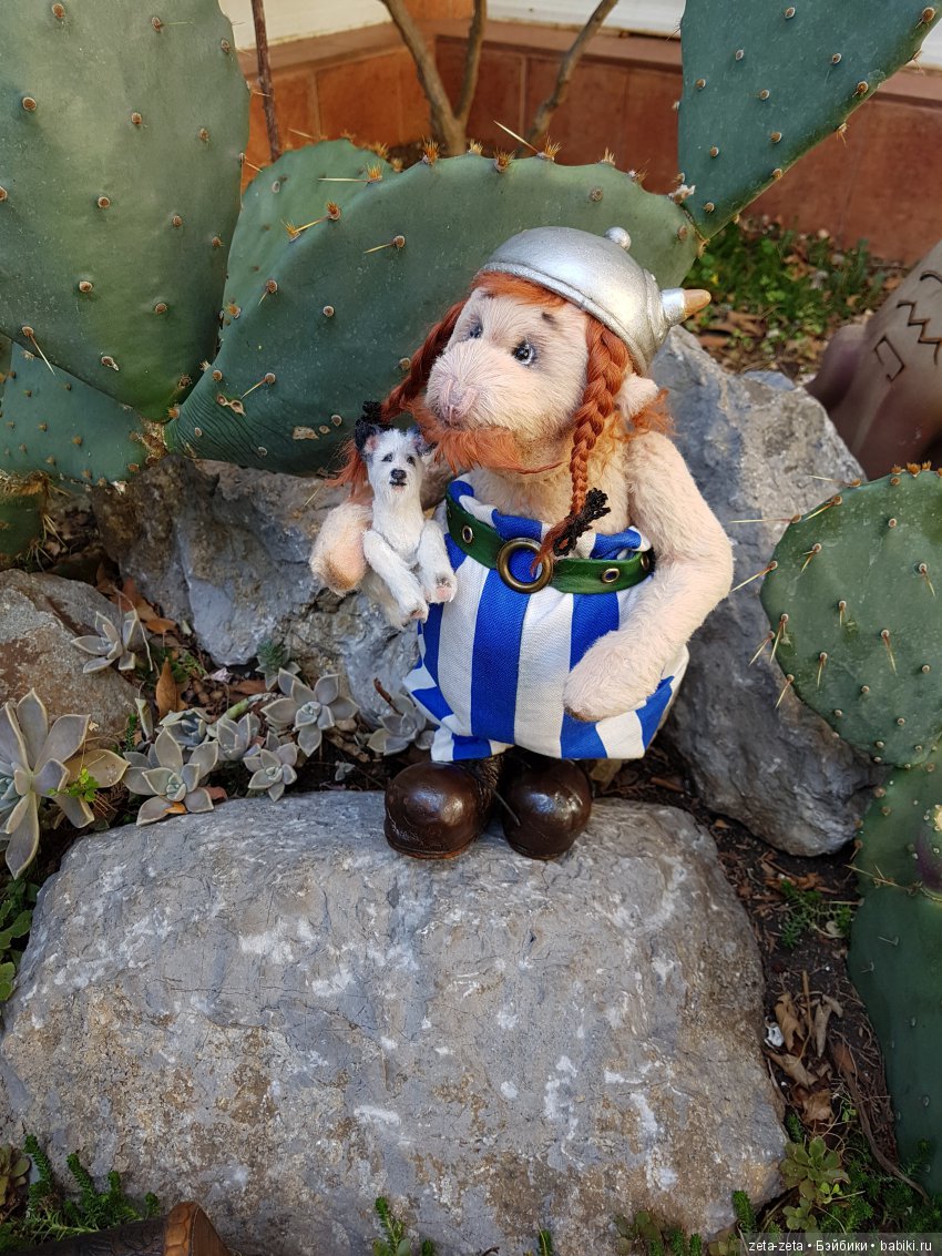 Ах, Обеликс, ах, Обеликс — Текстильные игрушки и примитивы: кофейные