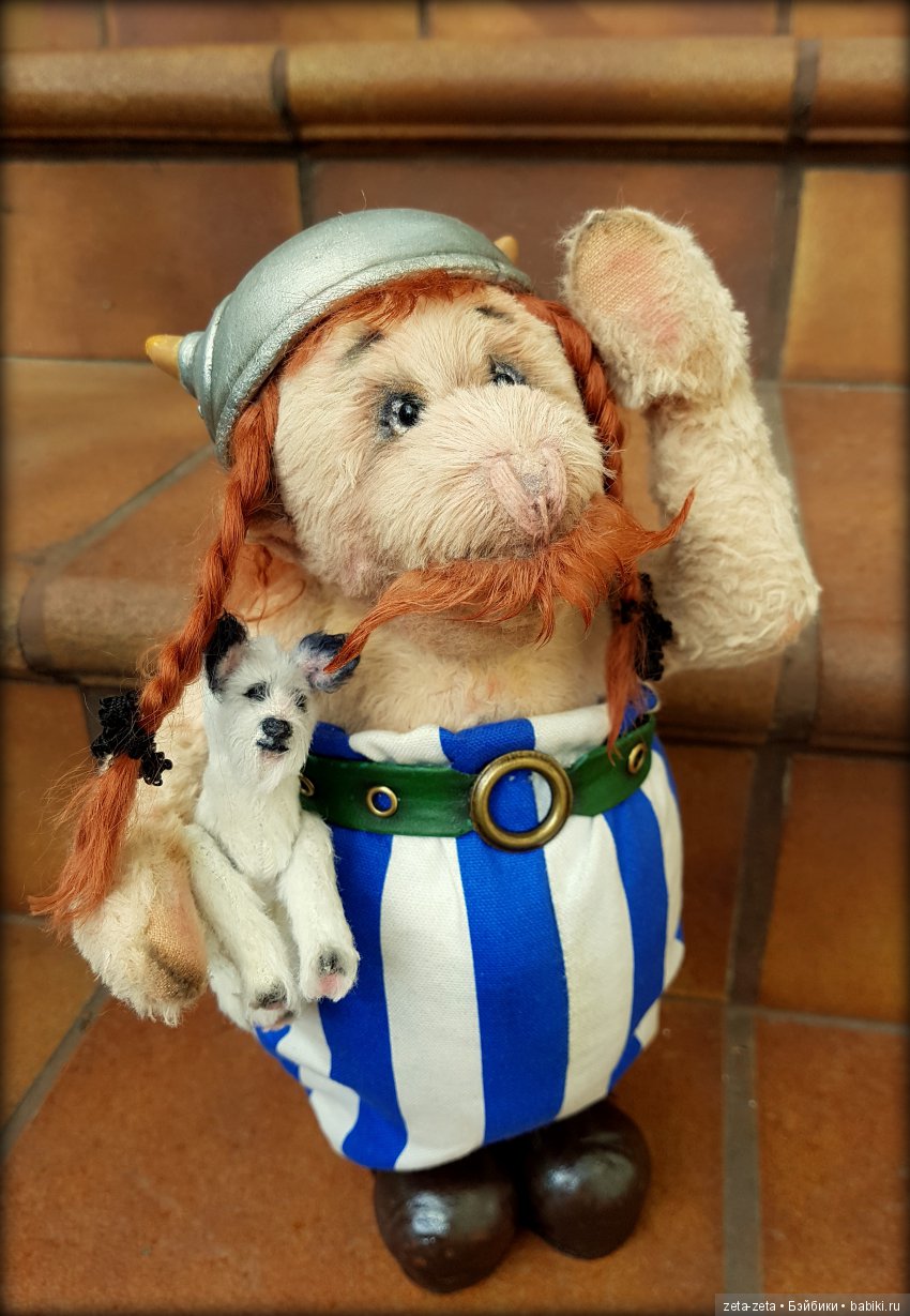 Ах, Обеликс, ах, Обеликс — Текстильные игрушки и примитивы: кофейные (фото 9)