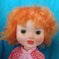 Верочка Московской фабрики игрушек им 8 марта (с этикеткой)