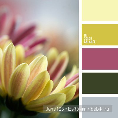 Цветовые сочетания — Сочетание цветов: палитры для одежды и интерьера
