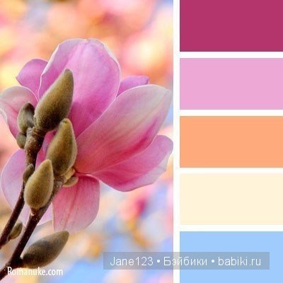 Цветовые сочетания — Сочетание цветов: палитры для одежды и интерьера