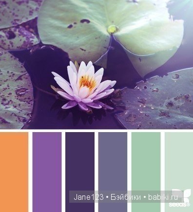 Цветовые сочетания — Сочетание цветов: палитры для одежды и интерьера
