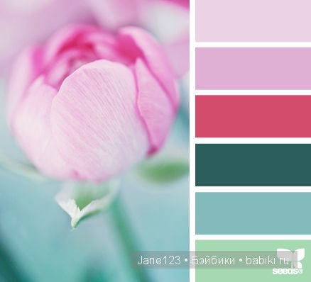 Цветовые сочетания — Сочетание цветов: палитры для одежды и интерьера