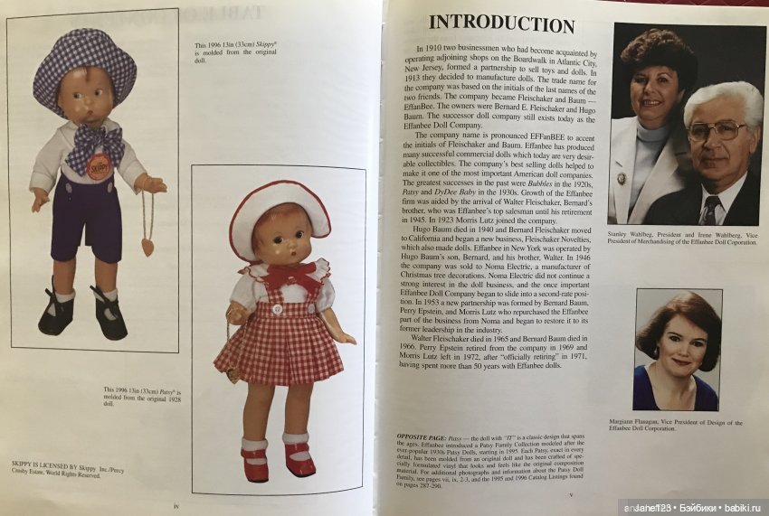 Сестры наши меньшие — Куклы Effanbee (Эффанби): Patsy (Патси)