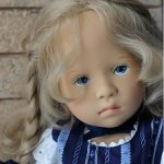 Редкая кукла от Sylvia Natterer для Gotz 65см