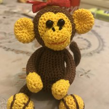 Обезьянка мини-подарок ко Дню рождения