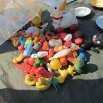 Воскресный променад на блошиный рынок около Удельной