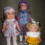 Мы пригласили к нам Весну! Обзор куколок Марта, Лилечка и Маринка