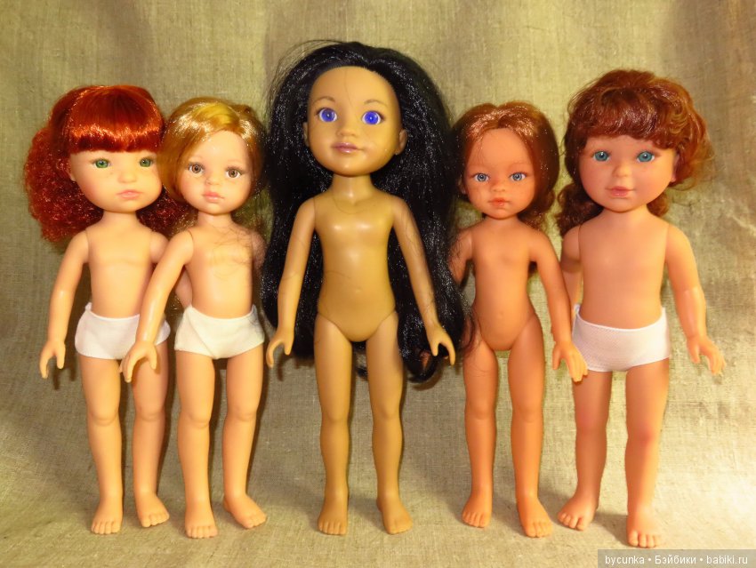 Сравнение испанских куколок с другими куклами нашей коллекции. Часть 2 (фото 6)