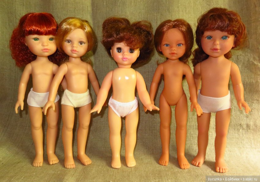Сравнение испанских куколок с другими куклами нашей коллекции. Часть 2 (фото 5)