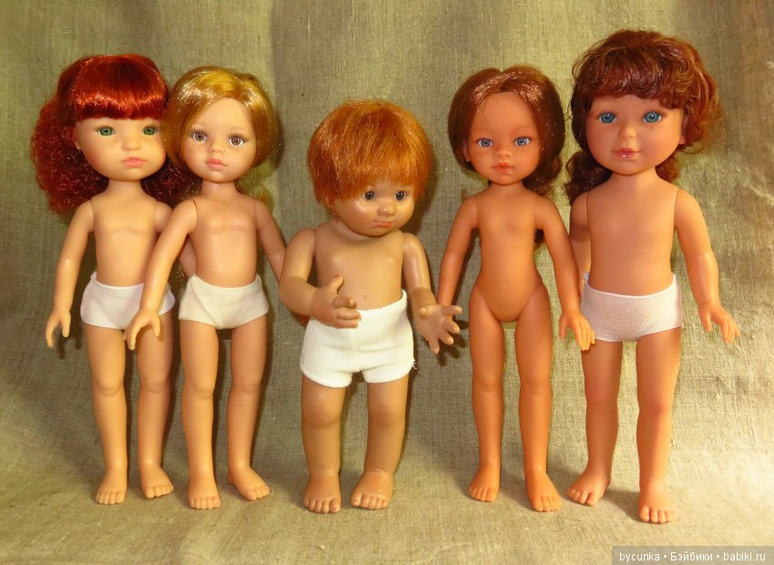 Сравнение испанских куколок с другими куклами нашей коллекции. Часть 2 (фото 8)