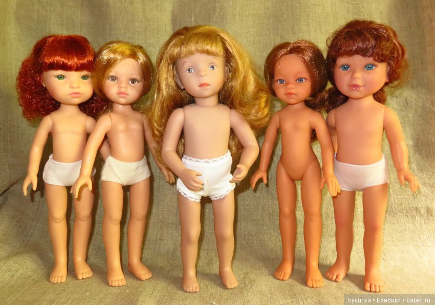 Сравнение испанских куколок с другими куклами нашей коллекции. Часть 2 (фото 3)