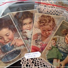 Старинные открытки с детьми. Германия