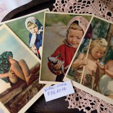 Старинные открытки с детьми.