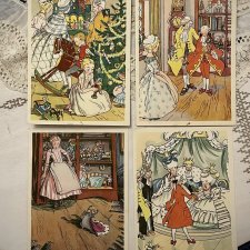 Набор старинных открыток «Щелкунчик» 1958