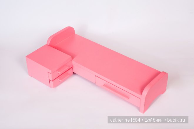 Деревянная мебель для кукол. Мое творчество и мужа