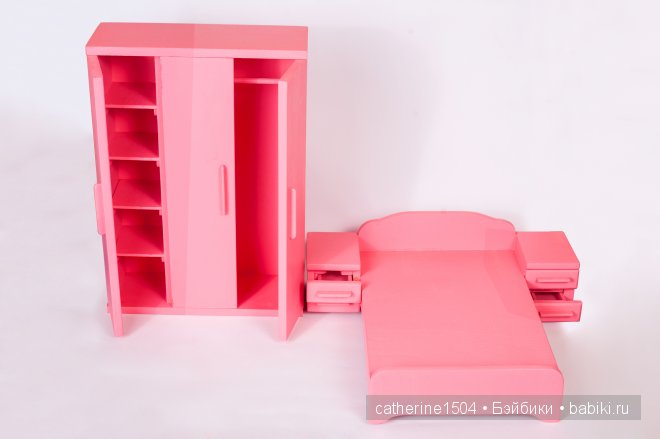 Деревянная мебель для кукол. Мое творчество и мужа