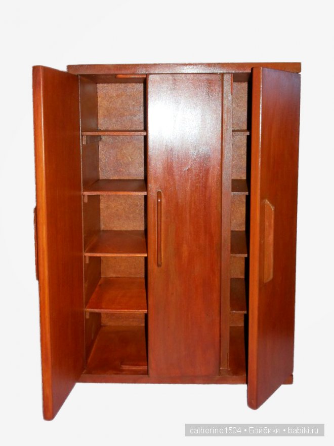 Деревянная мебель для кукол. Мое творчество и мужа (фото 9)