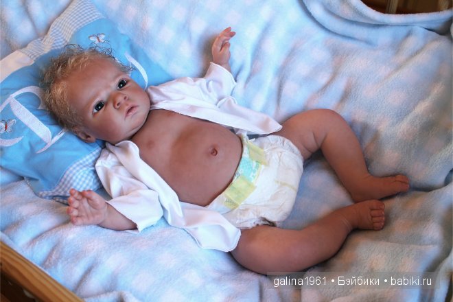 Кукла реборн Angelo. Молд Sabrina от Reva Schick (фото 2)