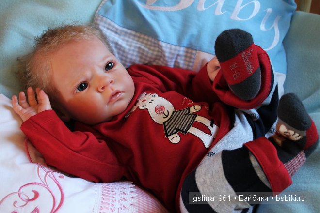 Кукла реборн Angelo. Молд Sabrina от Reva Schick (фото 8)