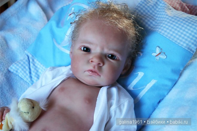 Кукла реборн Angelo. Молд Sabrina от Reva Schick (фото 4)