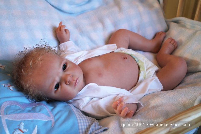 Кукла реборн Angelo. Молд Sabrina от Reva Schick (фото 3)