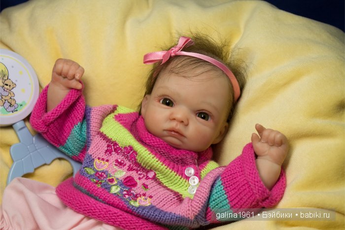 Мини-бэби Vinnie от Valerie Champion. Куклы-реборн Галины Людвиг