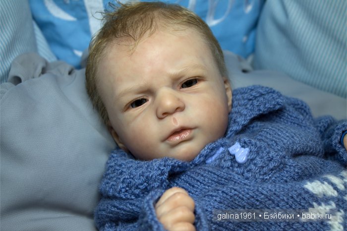 У меня родился Ангел. Куклы-реборн Галины Людвиг