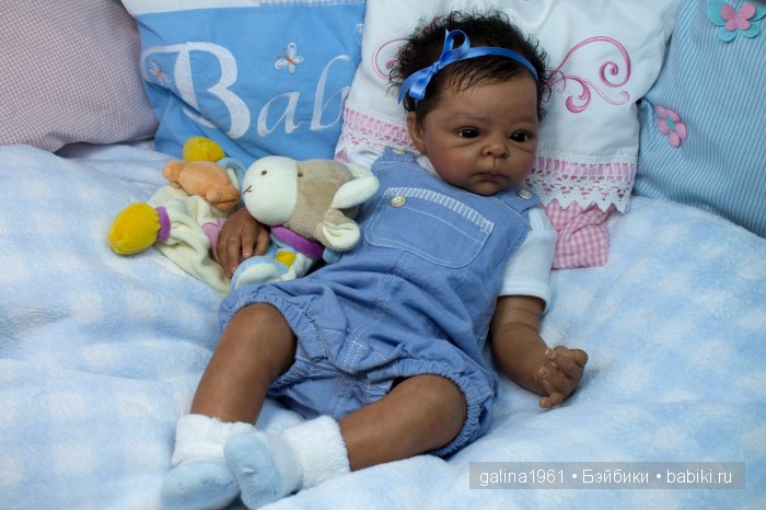 Этнический малыш- Sammie. Куклы-реборн Галины Людвиг