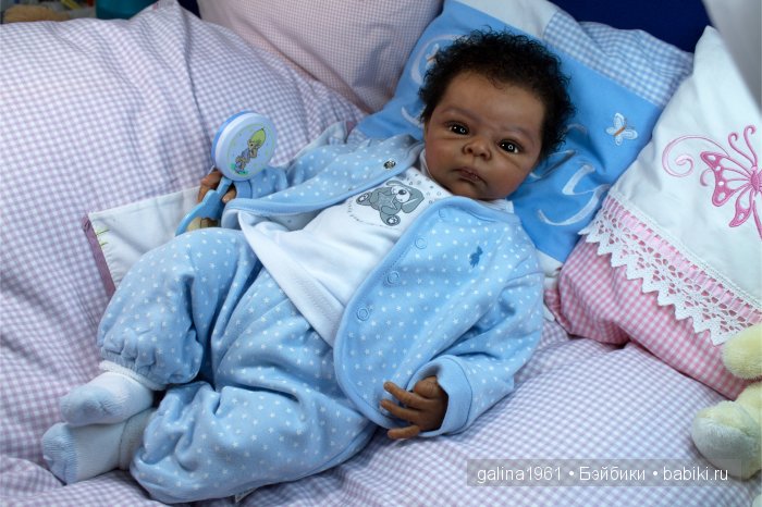 Этнический малыш- Sammie. Куклы-реборн Галины Людвиг (фото 5)