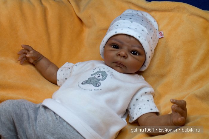 Этнический малыш- Sammie. Куклы-реборн Галины Людвиг (фото 8)