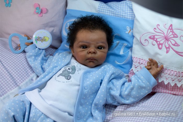 Этнический малыш- Sammie. Куклы-реборн Галины Людвиг (фото 6)
