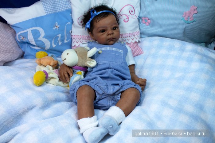 Этнический малыш- Sammie. Куклы-реборн Галины Людвиг