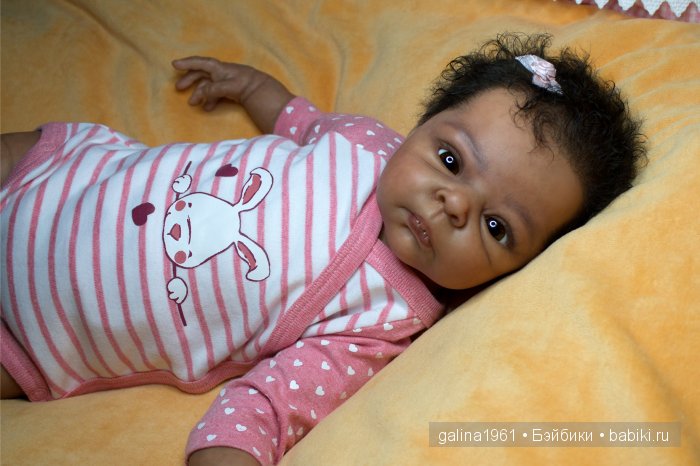 Этнический малыш- Sammie. Куклы-реборн Галины Людвиг