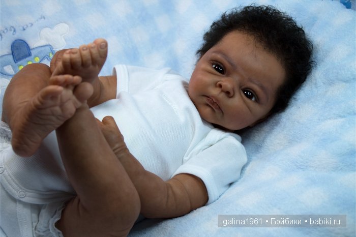 Этнический малыш- Sammie. Куклы-реборн Галины Людвиг